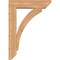 Ekena Millwork Thorton Slat Smooth Bracket w/ Offset Brace, Western Red Cedar, 7 1/2"W x 30"D x 42"H BKT0806X30X42THR06SWR - alternate 2